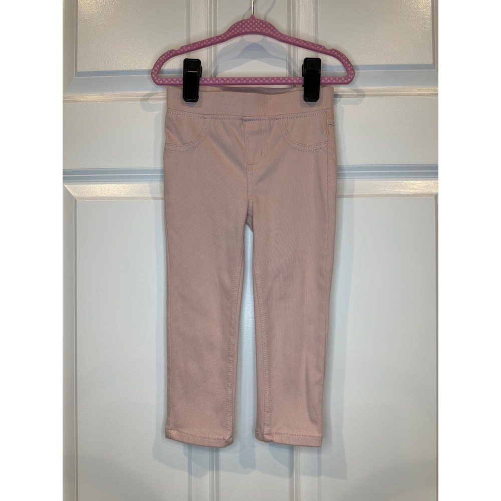 Garanimals Pink Pull On‎ Stretch Twill Pants Toddler Girls Size 2T
